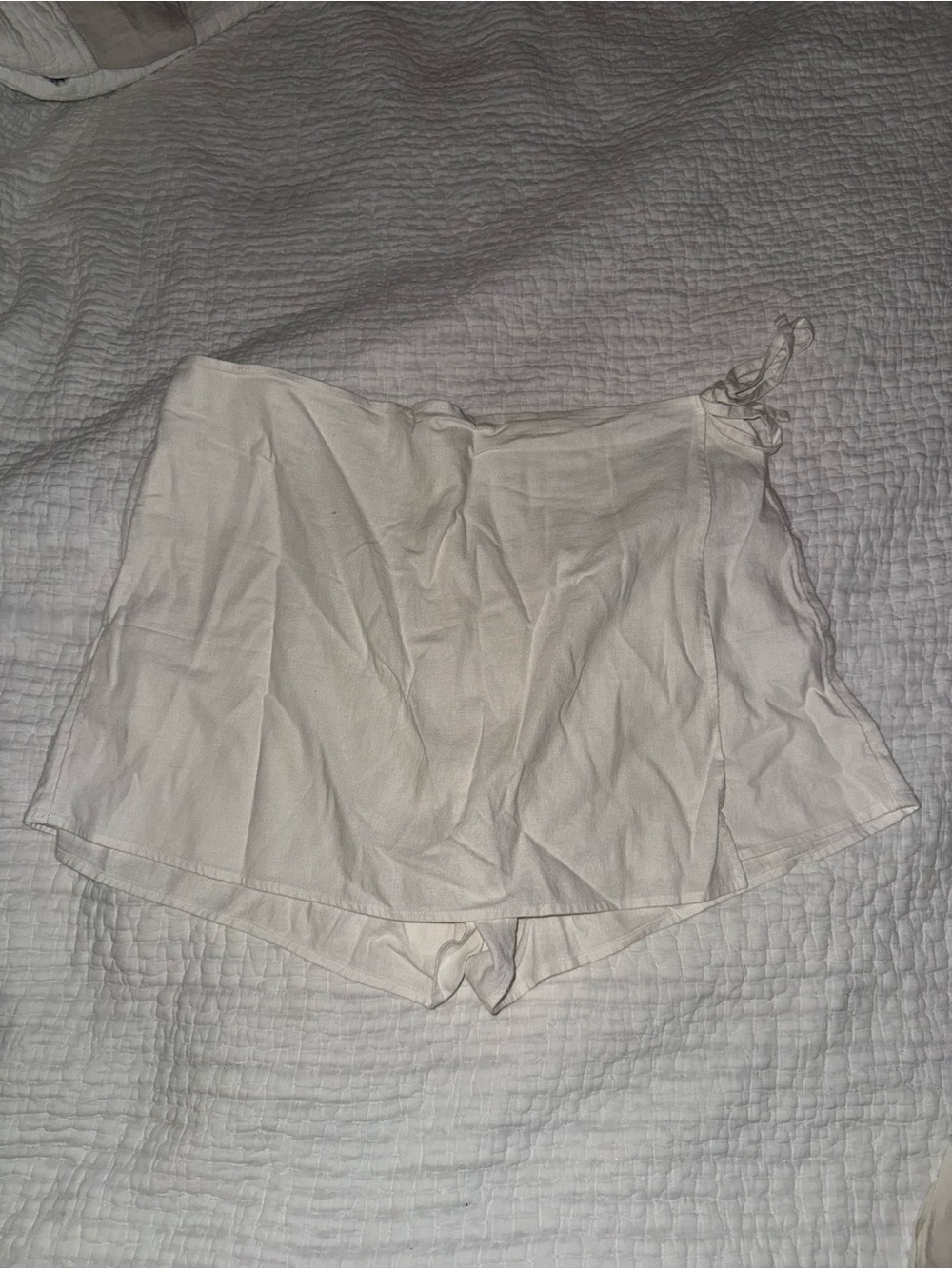 Old Navy Ivory White Womens Wrap-Style skort